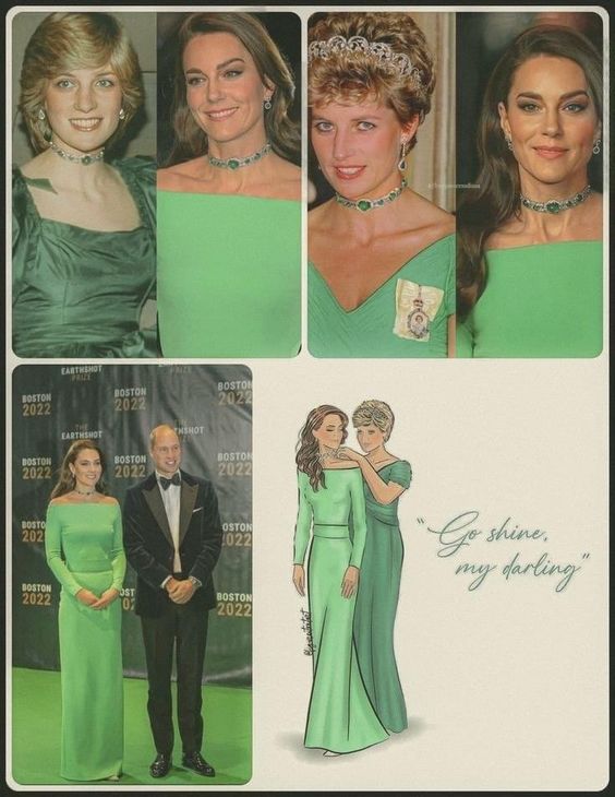 Not sure who created this, I am just Sharing #PrincessofWales #PrincessDiana #PrincessCatherine