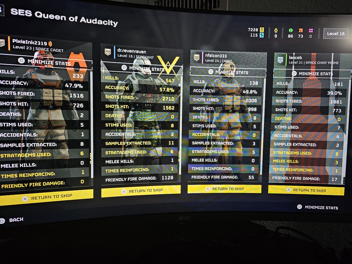 Not to bad, been streaming on twitch for a while now, still not fluent but I'm trying. Once I get an editor I will upload to YouTube and make clips for TikTok. #Helldivers2 #Gameplay #twitchstreamer