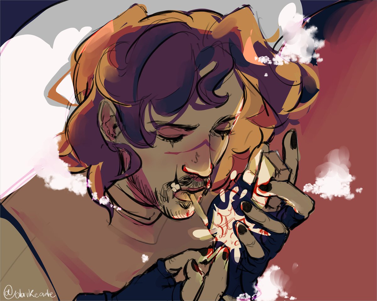 clarkearte's tweet photo. (2/2) #guapoduo
Because love can burn like a cigarette https://t.co/EtKqil9QhK