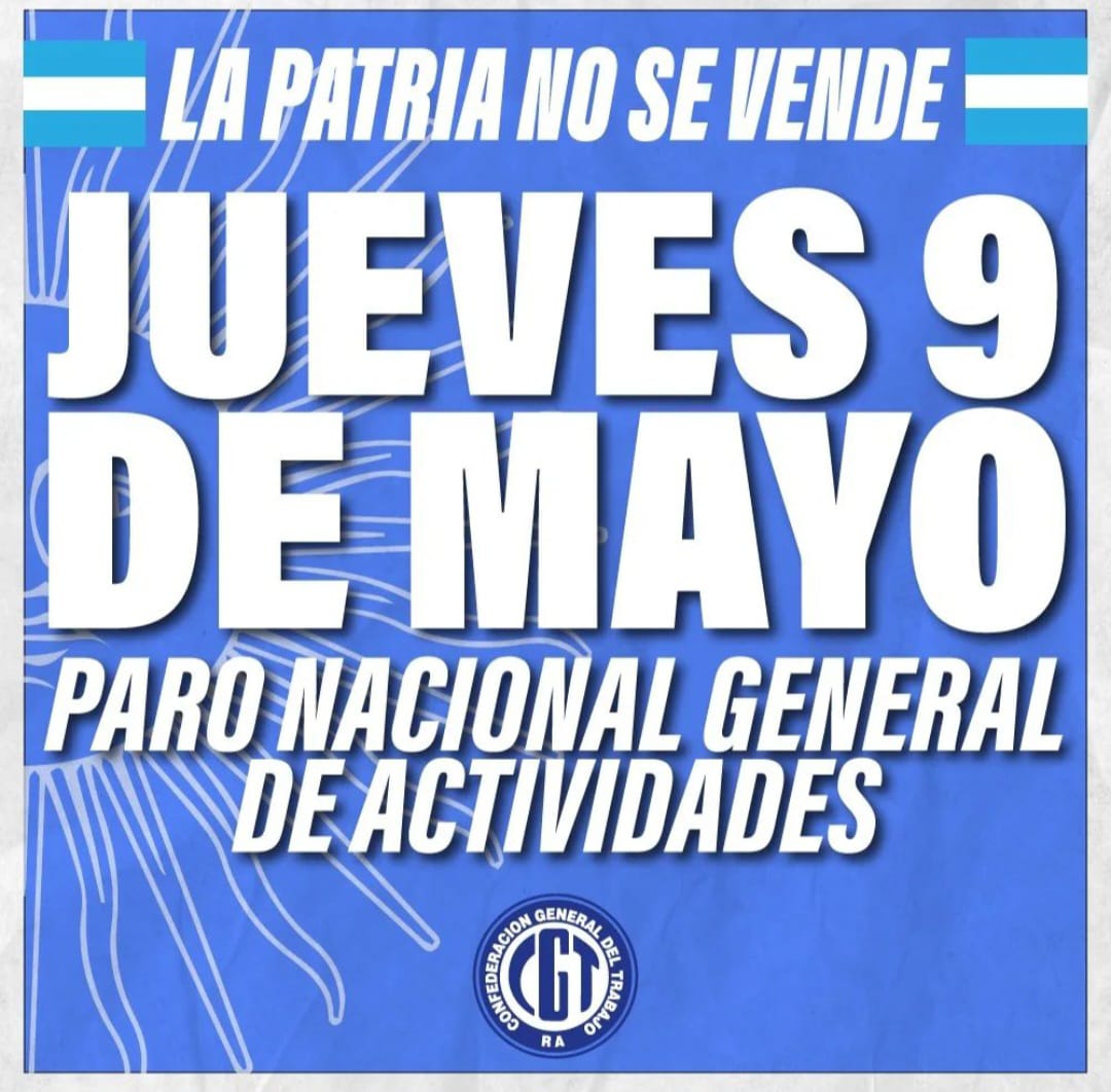 Comenzó en toda la Argentina el paro nacional 

#ParoNacional #LaPatriaNoSeVende