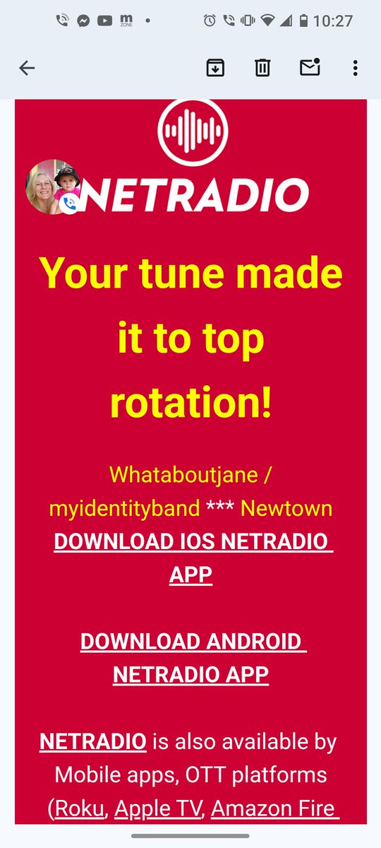 netradio.fr/ecouter-netrad… Click link above tune into @netradiofr #France #internetradio very cool #indiemusic #indieartists including song Newtown by #Whataboutjane @Myidentityband #rt #TweeterWorld #tweetme #FolloMe #rts #TwitterFriends #Wednesdayvibe