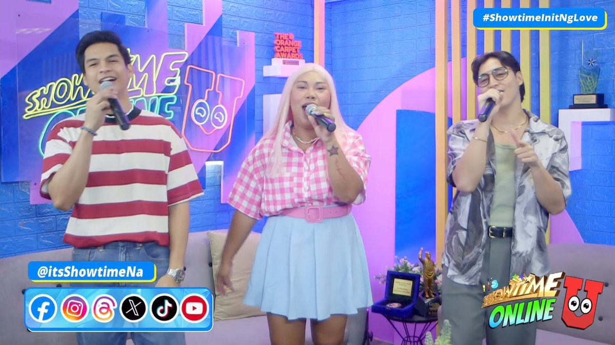 jmcarcoochie's tweet photo. Mainit pa rin... ang love natin sa @itsShowtimeNa ππβοΈ Napakainit ng pagmamahal natin sa ating paboritong FUNanghalian π«Άπ»
Hello sa ating SOU Squad chudeiii, @wize_estabillo @nickimorenayeah #DanDelgado at sa napakasweet na @sheenabofficial π
#ShowtimeInitNgLove πππ«Άπ»πβοΈ https://t.co/s0c7Kedv53