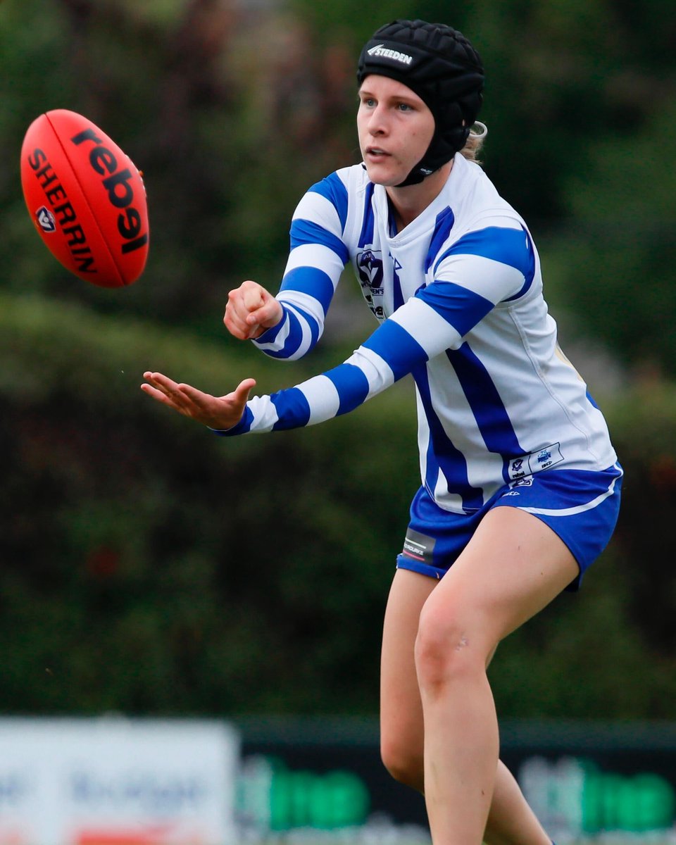 Best wishes to Brooke Sheridan, who has been snapped up by @essendonfcw as a replacement player! 🛩

A former @lionsaflw academy player, Brooke joined our @VFL program at the start of the season and has featured in all seven matches so far.

#Kangas