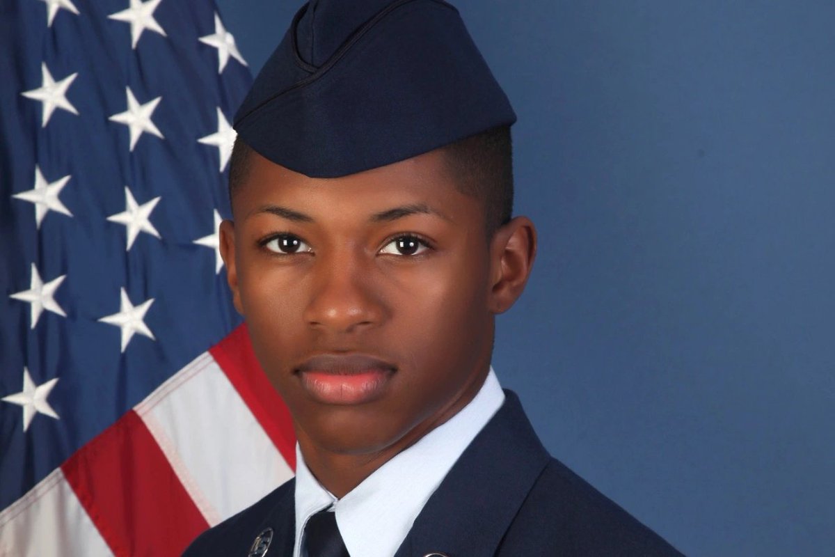 This poor boy. This breaks my heart into a million pieces. An Air Force airman who was fatally shot at his Okaloosa County, Florida, apartment Friday was killed by a deputy after law enforcement burst into the wrong home. A woman said she was on a FaceTime video call with Senior…