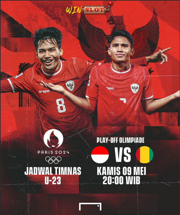 gamewinslot's tweet photo. 🚨TIMNAS DAY

Kuis Tebak Skor  "PLAYOFF OLIMPIADE PARIS 2024" Berhadiah 100k untuk 2 orang pemenang‼️
🇮🇩 Indonesia VS Guinea🇬🇳

Contoh:  Indonesia 2-1 Guinea  #Tebakskorwinslot
Syarat: 
- RT dan like Tweet ini
- Follow @loginwinslot 
( ditutup 20:00 WIB , Seri ❌ ) 

#GISELLE #ChampionsLeague #Suzy #GISELLE #WeAreSeriesEP6 #ANISD