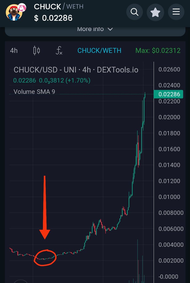 We Bought $CHUCK Here 🔥🔥

#MemeCoinSeason