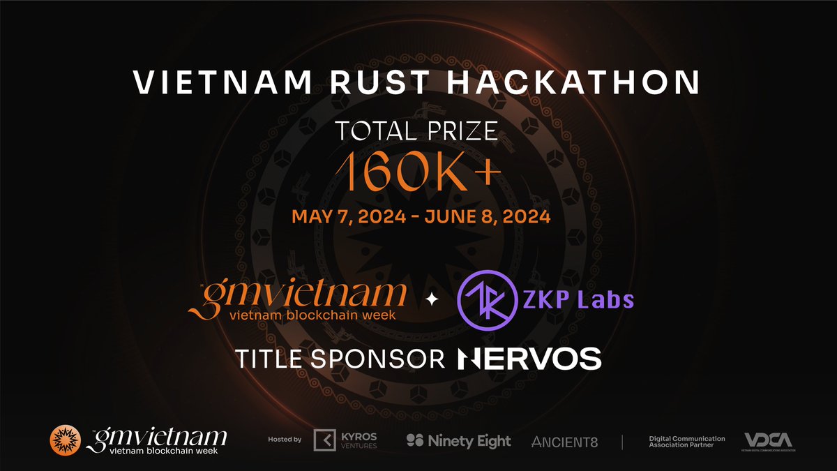 Web3lab_DAO's tweet image. 🎉 The Vietnam Rust Hackathon, part of #GMVN2024, IS HERE! Sponsored by @NervosNetwork, @Conflux_Network, @NibiruChain, and @cubexch, it offers you a chance to win $160,000 prize pool. Master #Rust, showcase your skills, and take home more than just new knowledge.
Join NOW to…