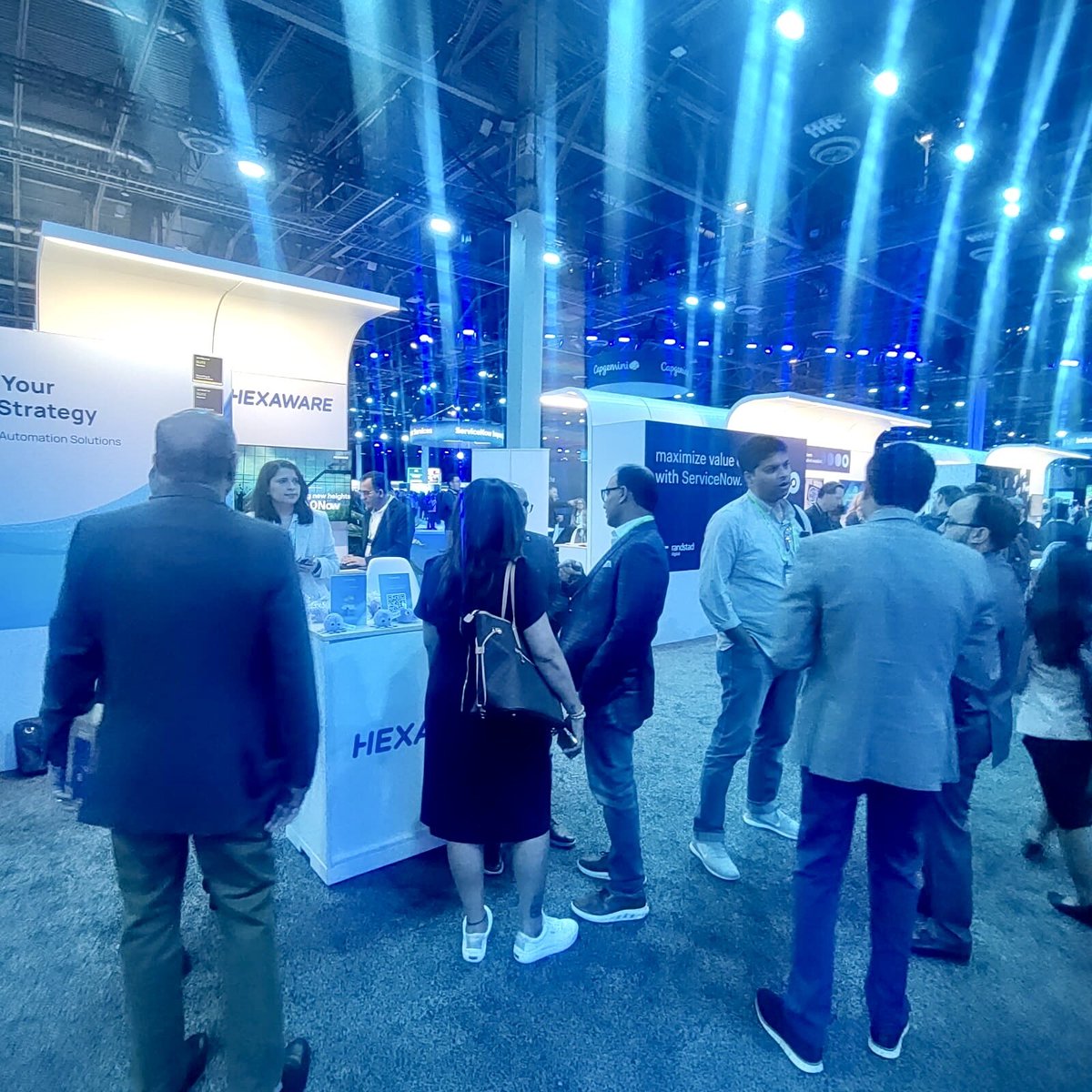 Day 2 at #ServiceNow Knowledge 2024: insightful discussions & chances to win Hexaware goodies. Shoutout to booth #5448 visitors for lively interactions today. Drop by for a chance to win & learn about transformative solutions that drive business forward. Don't miss out! #Know24