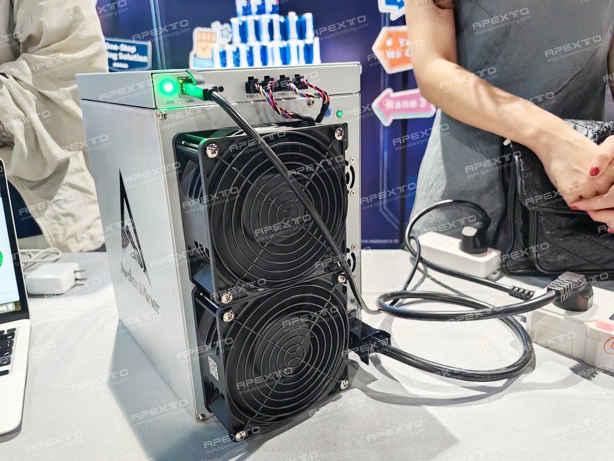New released Avalon Miner 1566 with quiet mining⛏ #bitcoin First look at  #bitcoinasia2024. Stay tunned, waiting for the price😎