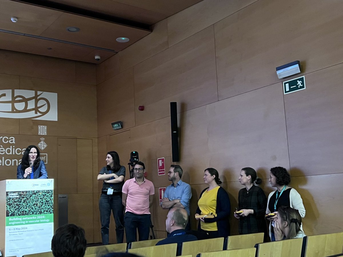 And it’s a wrap! My European tour ended with the spectacular #EMBOBuildNetworks Kudos to the organizers <a href="/marietabernabeu/">Maria Bernabeu</a> <a href="/Huveneers_Lab/">Huveneers Lab</a> <a href="/ClaudioAFranco1/">Claudio A. Franco</a> Milica and <a href="/EMBLEvents/">EMBL Events</a>. It’s has been a stimulating few days but it’s now time to head home 🏡