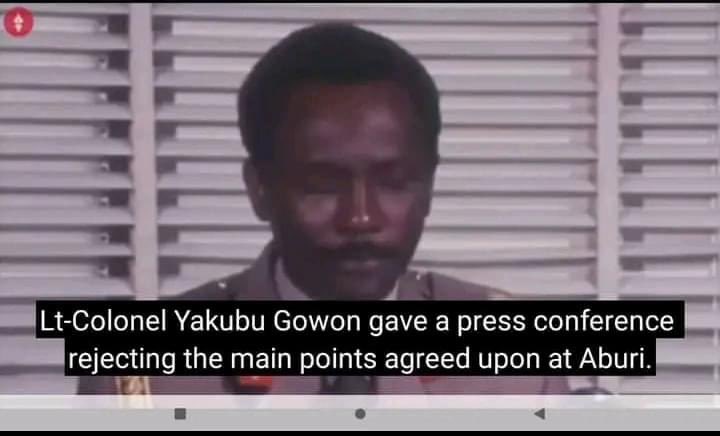 THE ABURI ACCORD AND THE BRITISH DIVIDE AND CONQUER POLICY In January 4th and 5th 1967, Gowon and Gen Ojukwu met at Aburi in Ghana to discuss the way for peaceful co-existence in Nigeria. They agreed on what to do. Both signed. The meeting was a harmonious one. It was called…
