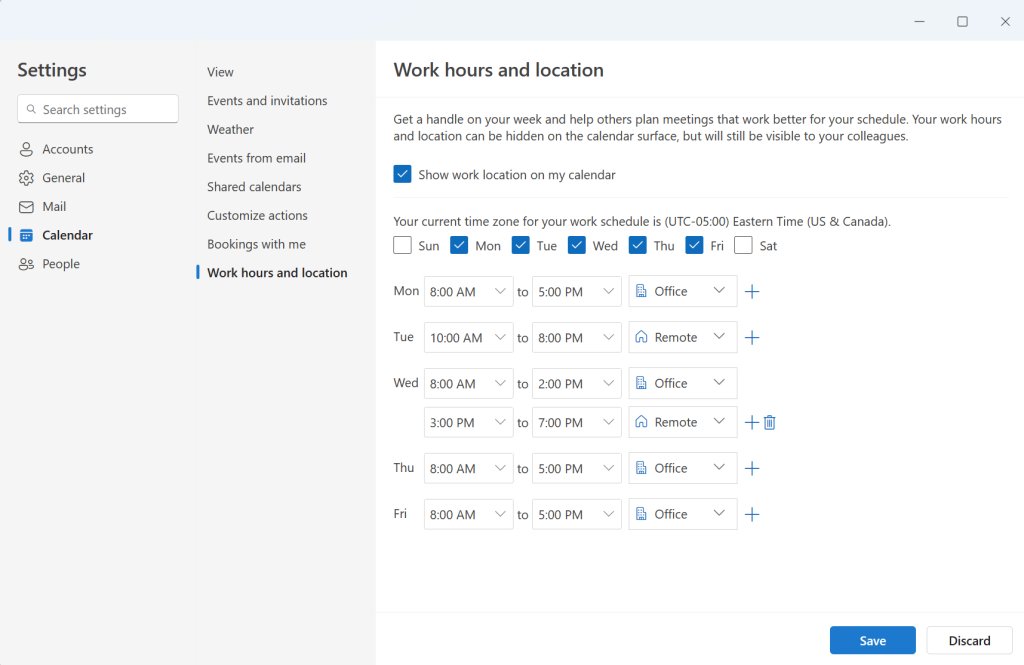 Msft365Insider's tweet image. Just in case you missed it, the new calendar features in @Outlook for Windows will boost your productivity and simplify your routines—at work and on the home front. 

Check out the details in our blog post: msft.it/6014YVRQM

#Msft365Insiders #NewOutlookForWindows