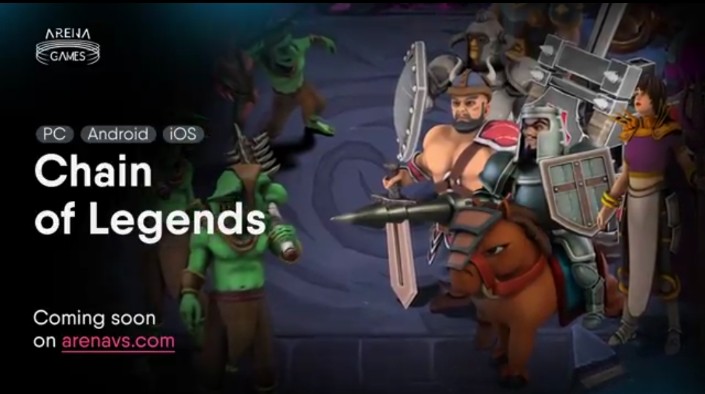 ⚡️ Unleash your inner legend in the digital arena! @Chainoflegends is about to redefine gaming on @Arenaweb3 ! 🔗 #ChainOfLegends is a BSC-based Play-to-Earn game that allows players to experience a medieval strategic turn-based game by training Heroes. 🎮 Prepare for an…