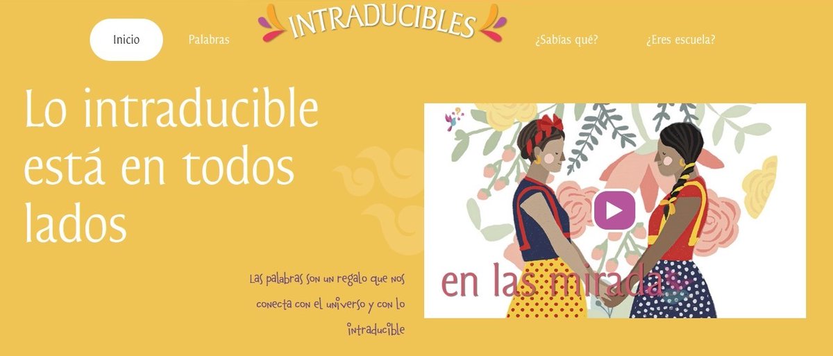 #Entérate 🗞 Descubre el mundo de #Intraducibles. 👉 intraducibles.com 👈 ¡Difúndelo! 📢 #MéxicoPluricultural 🇲🇽
