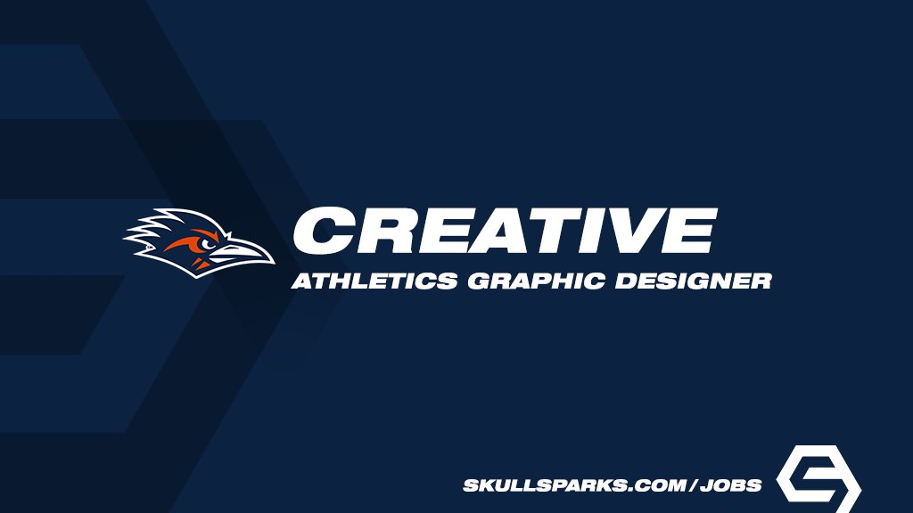 New opportunity with @UTSAAthletics Athletics Graphic Designer San Antonio, Texas apptrkr.com/5240639 SkullSparks.com/jobs