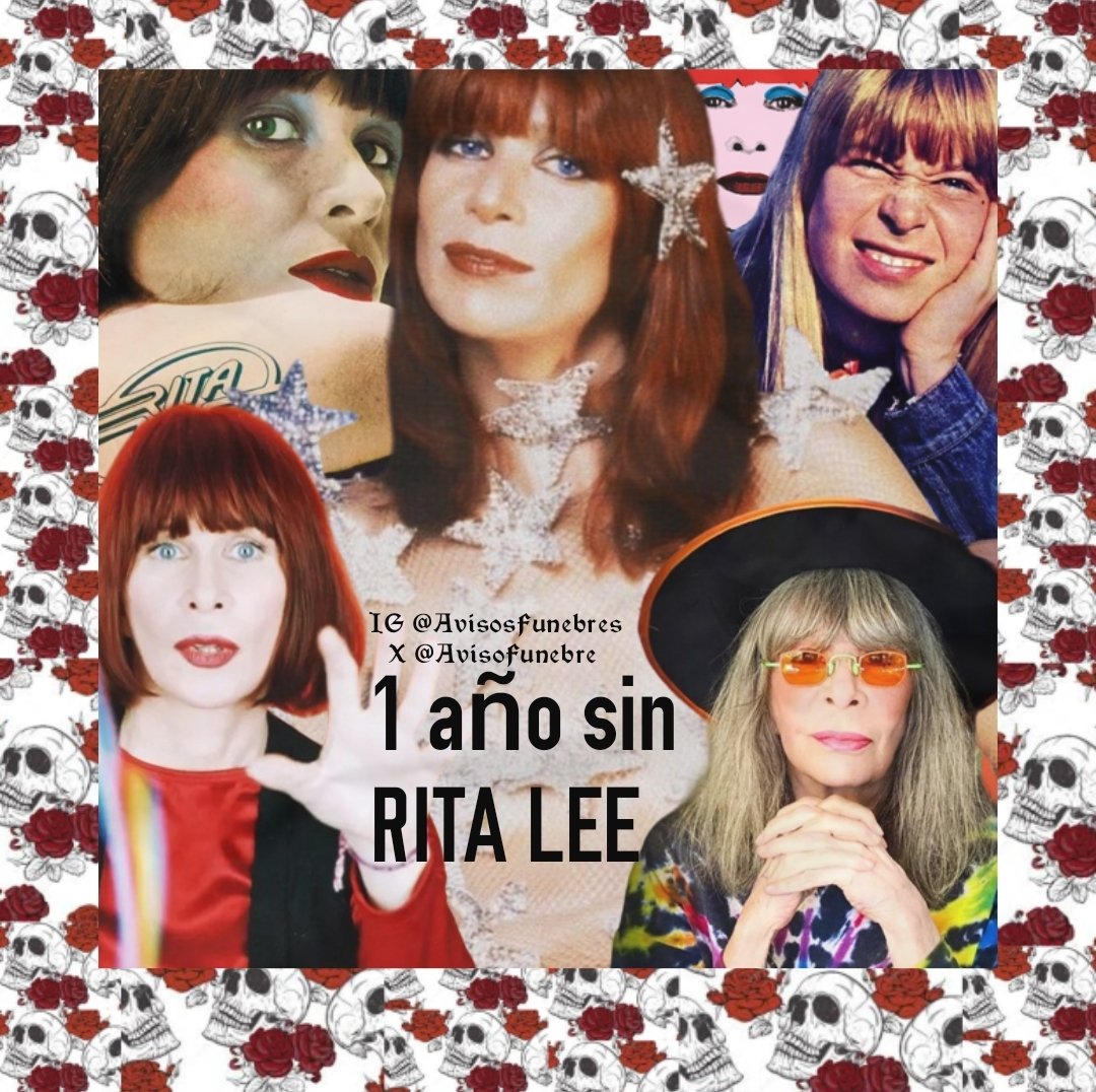 AvisoFunebre's tweet photo. Un año sin Rita Lee
#Pop #PopRock #RockAndRoll #RockPop #rockandroll #Music #WorldMusic #Musica #Brasil #QuienCantaLosMalesEspanta
#BrasilDecimeQueSeSiente #Bra #BrazilComZ #RitaLee #Lee https://t.co/kKETVLEX9F