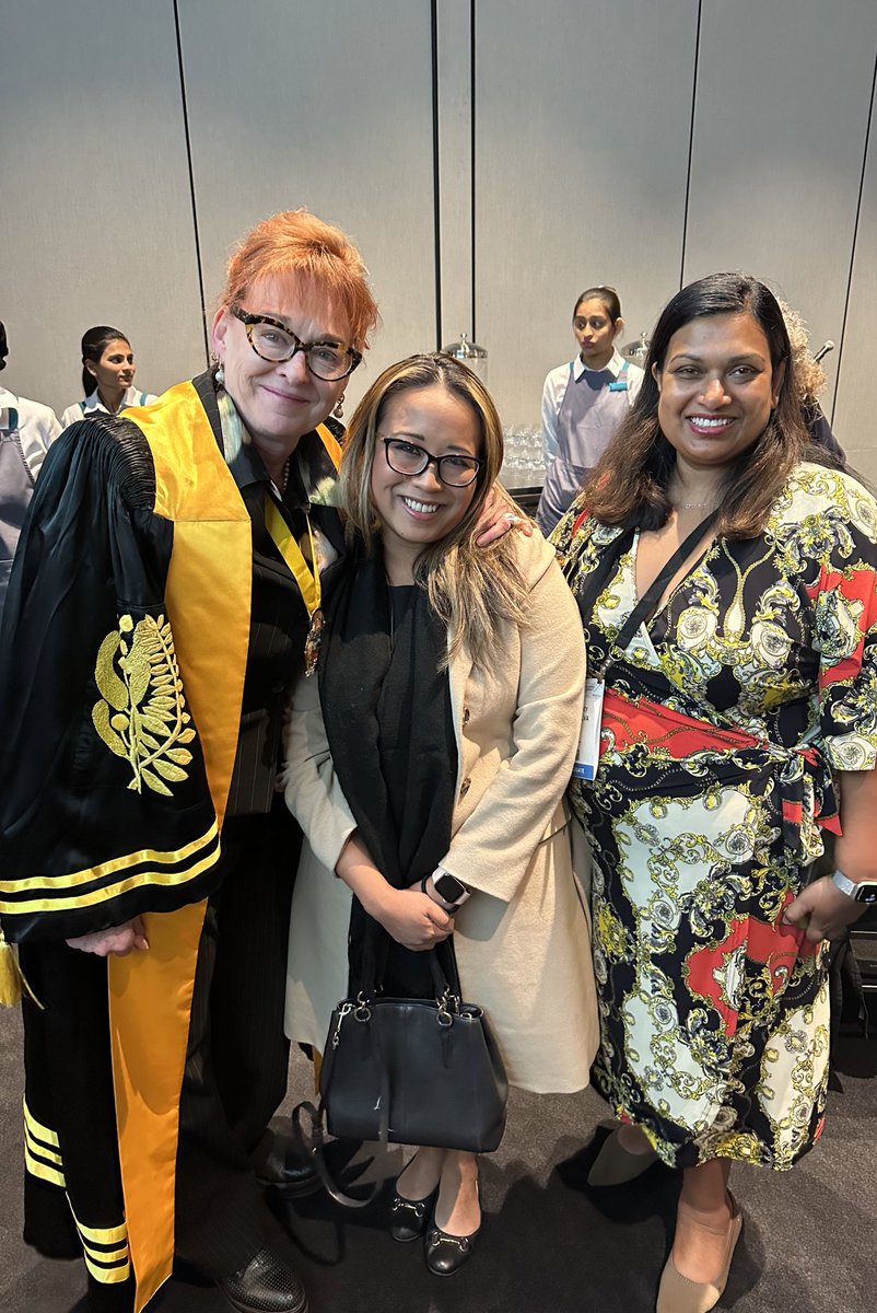 Dr May Thwin, MBBS MClinSci, FRACS (@drmaythwin) on Twitter photo What an honour to be sharing the space with incredible role models like <a href="/kerinfielding/">Kerin Fielding</a> and <a href="/PeckyDeSilva/">Pecky De Silva</a>.
#womeninsurgery #RACS24 #racs What an honour to be sharing the space with incredible role models like <a href="/kerinfielding/">Kerin Fielding</a> and <a href="/PeckyDeSilva/">Pecky De Silva</a>.
#womeninsurgery #RACS24 #racs