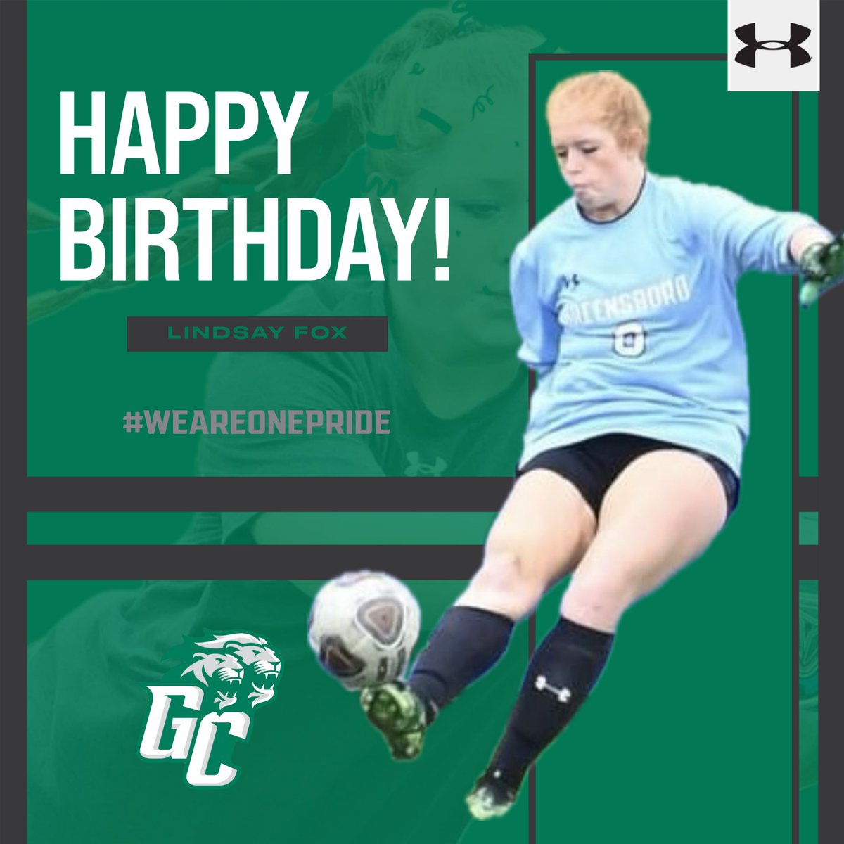Wishing a very Happy 21st Birthday to rising senior goalkeeper, Lindsay Fox! #weareonepride