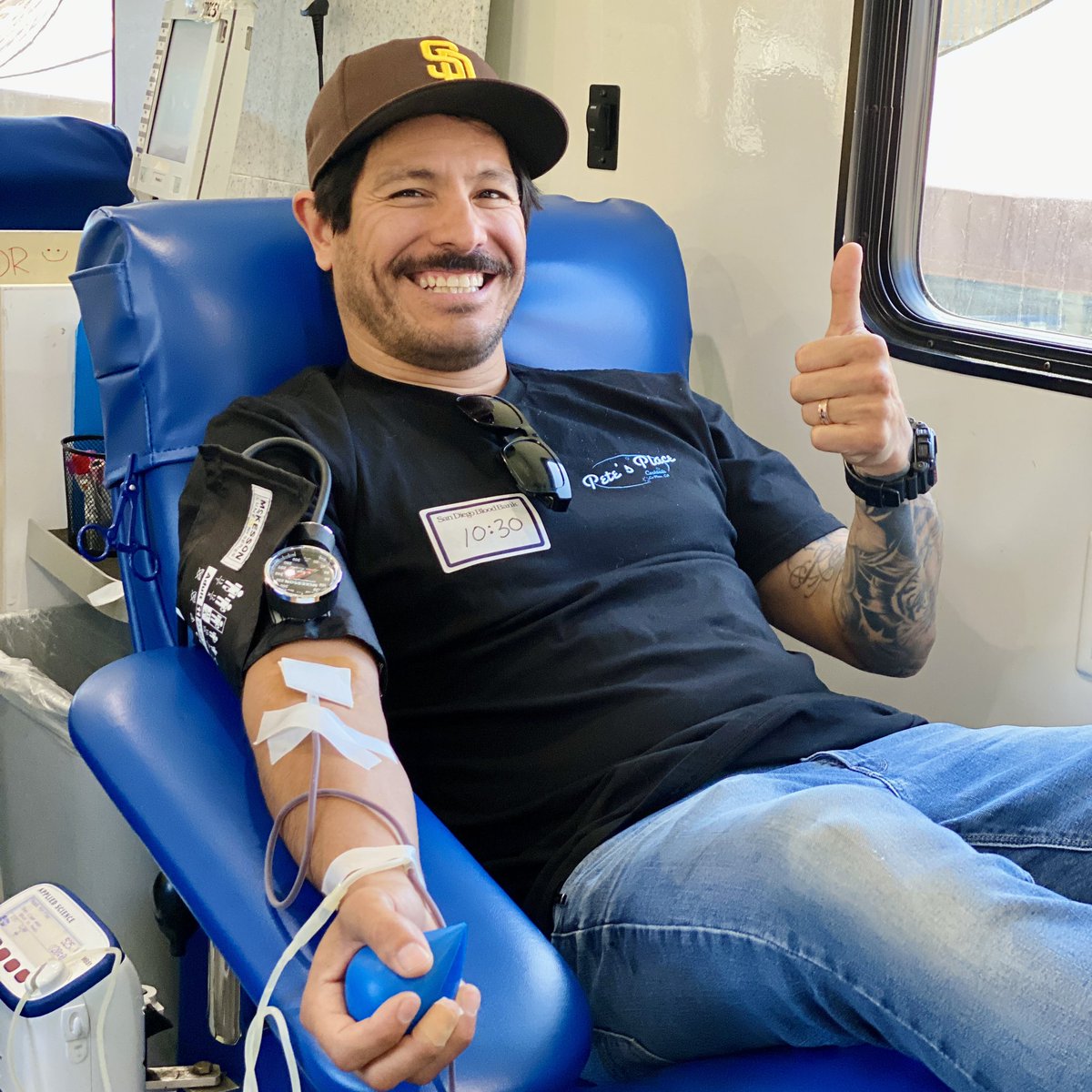 🎉Over 600 pints of blood were collected at the 8th Annual @Padres Summer Blood Drive presented by Sycuan Casino Resort! Huge thanks to everyone who joined us! 💪🩸