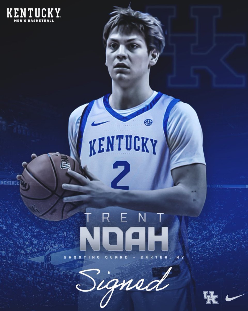 Mark Pope on Kentucky’s addition of Trent Noah:

“Trent Noah is one of the elite shooters in this class. He is a tough, hard-nosed player with a special physicality. As an eastern Kentucky native, Trent will bring a grit, toughness and determination to the program that is…