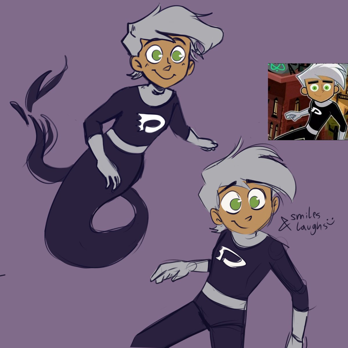 here’s some silly sketches #dannyphantom