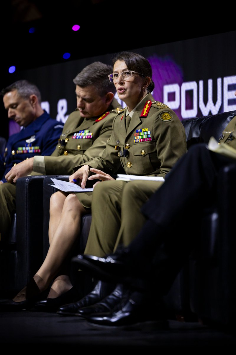 Commander Cyber Command, MAJGEN Duncan & Commander Space Command, MAJGEN Novak provided insight into how the #CyberDomain & #SpaceDomain interact to enhance 🇦🇺 resilience & enable #YourADF to conduct effects across all Domains at a #ASPC24 panel session