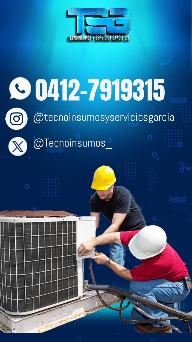 Alexa Gómez (@alexagomezdos) on Twitter photo Los mejores técnicos expertos en refrigeración industrial y residencial los tenemos en <a href="/Tecnoinsumos_/">Tecnoinsumos y Servicios García CA</a> 🔝. Contáctanos 📲 Los mejores técnicos expertos en refrigeración industrial y residencial los tenemos en <a href="/Tecnoinsumos_/">Tecnoinsumos y Servicios García CA</a> 🔝. Contáctanos 📲