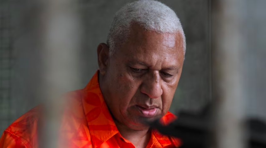 1 year in jail for Former Fijian Prime Minister Frank Bainimarama. 2 years in jail for former Police Commissioner Sitiveni Qiliho. #Breaking #FijiNews @abcnews @Sasbites