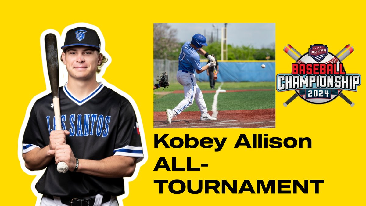 OLLU Baseball's Kobey Allison Earns All-Tournament in Postseason Tournament ollusaintsathletics.com/sports/bsb/202…