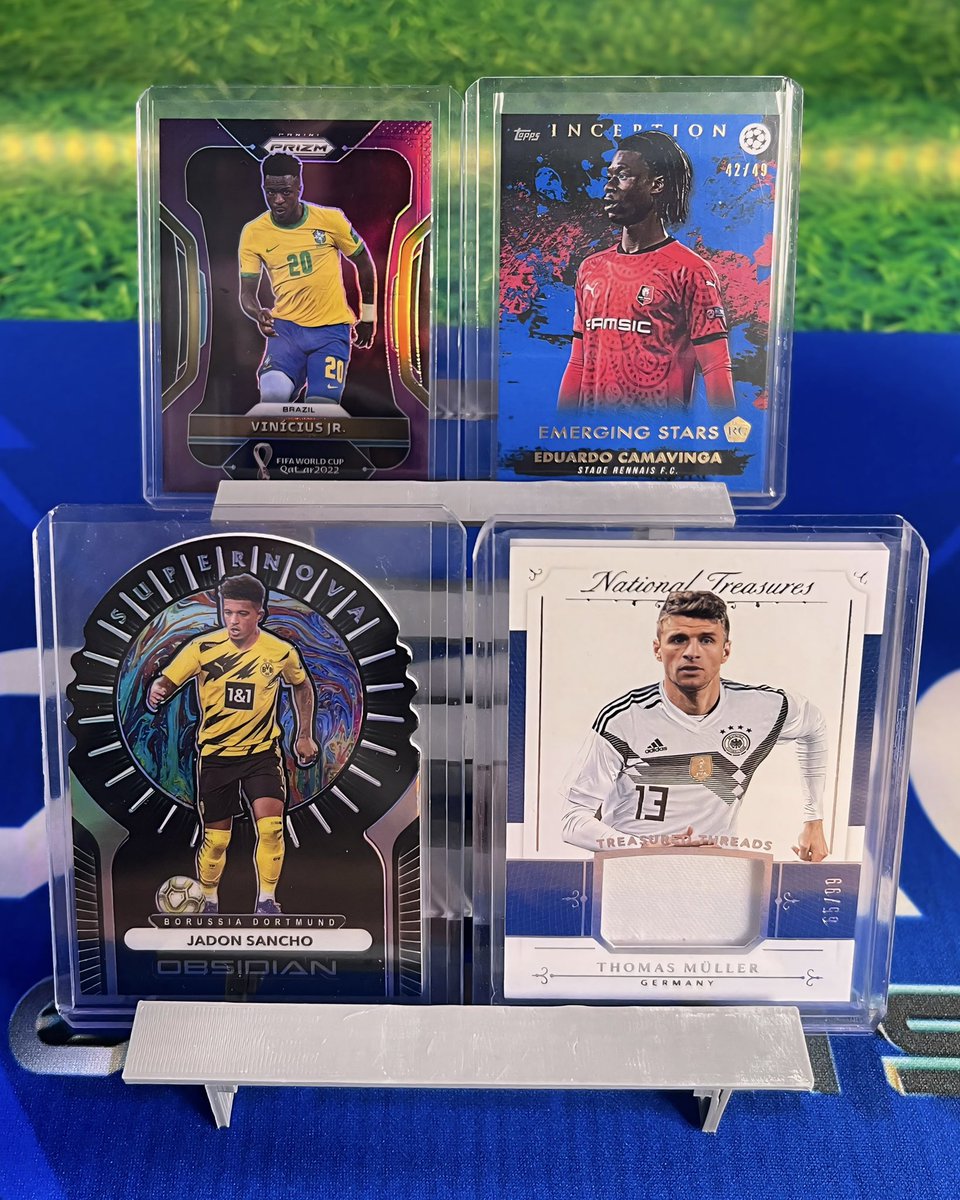 🚨CASTRO COLLECTS TWITTER LAUNCH GIVEAWAY🚨 We are picking 4 different winners! Each winner gets one of these cards. RETWEET & FOLLOW FOR A CHANCE HOMIES!! Winners picked Monday, May 13th. GOOD LUCK. 💙