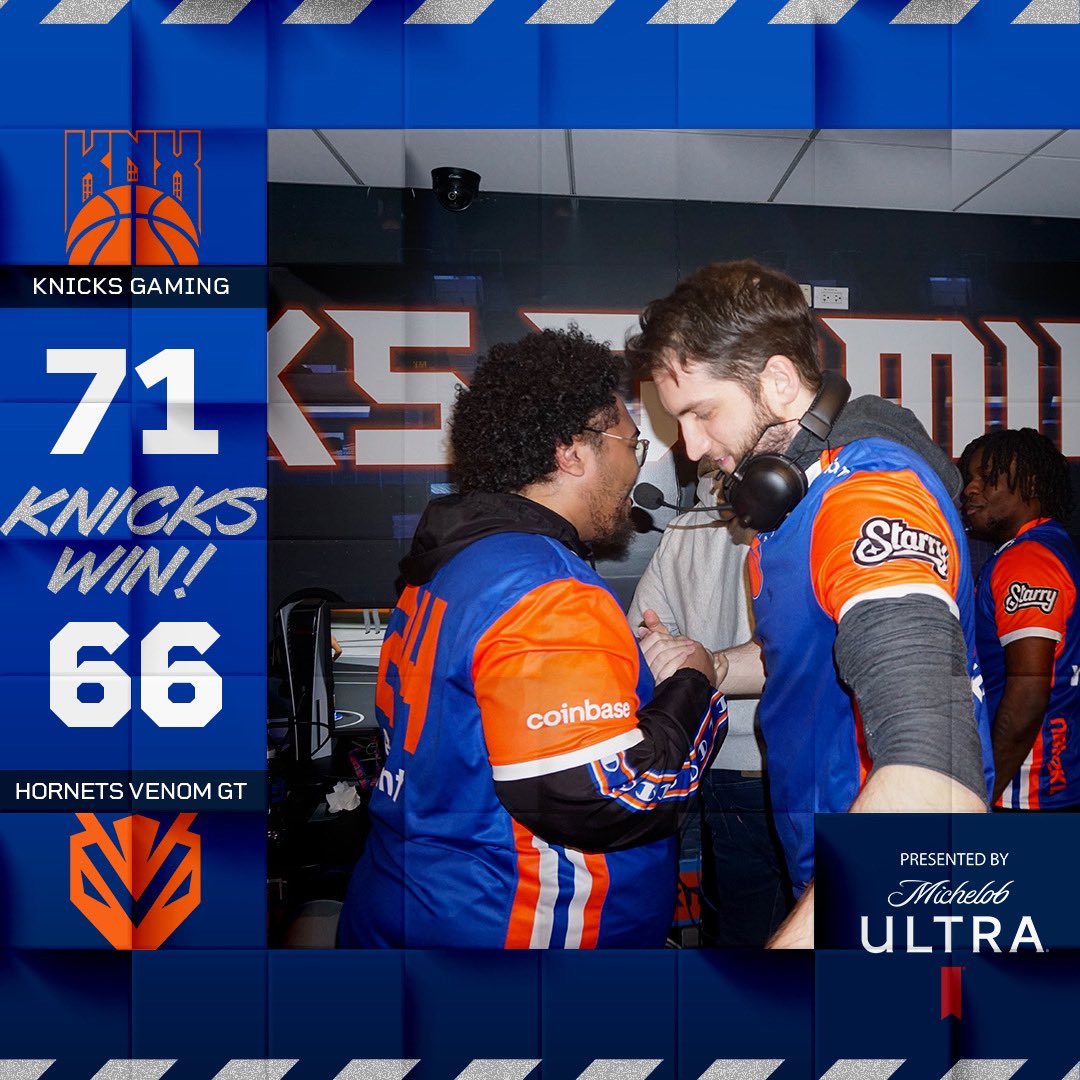 KnicksGaming's tweet photo. Starting 5’s with a DUB😄✅ #EnjoyEveryBucket https://t.co/e1I6dyy478