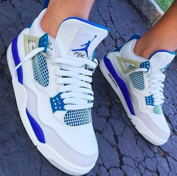 Military Blue 4's