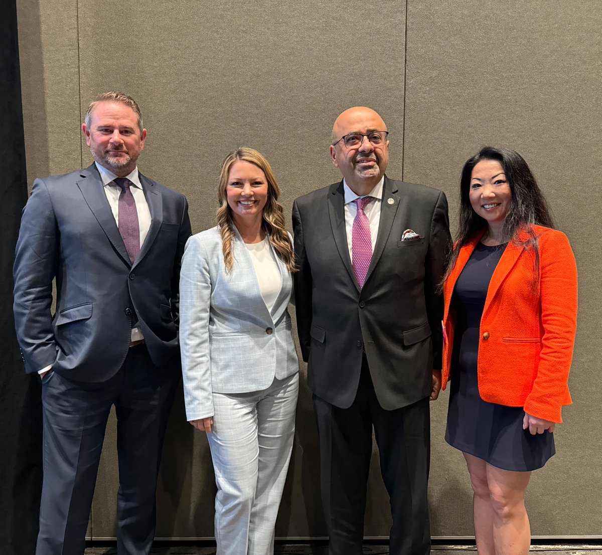 GM @adelh2o joined @MNWDWater's Joone Lopez, @sdcwa's Dan Denham and @TurlockID's Michelle Reimers for a conversation in front of a packed @ACWAWater crowd on attracting the best and brightest workforce and navigating challenges ahead for the water industry. #ACWAConf