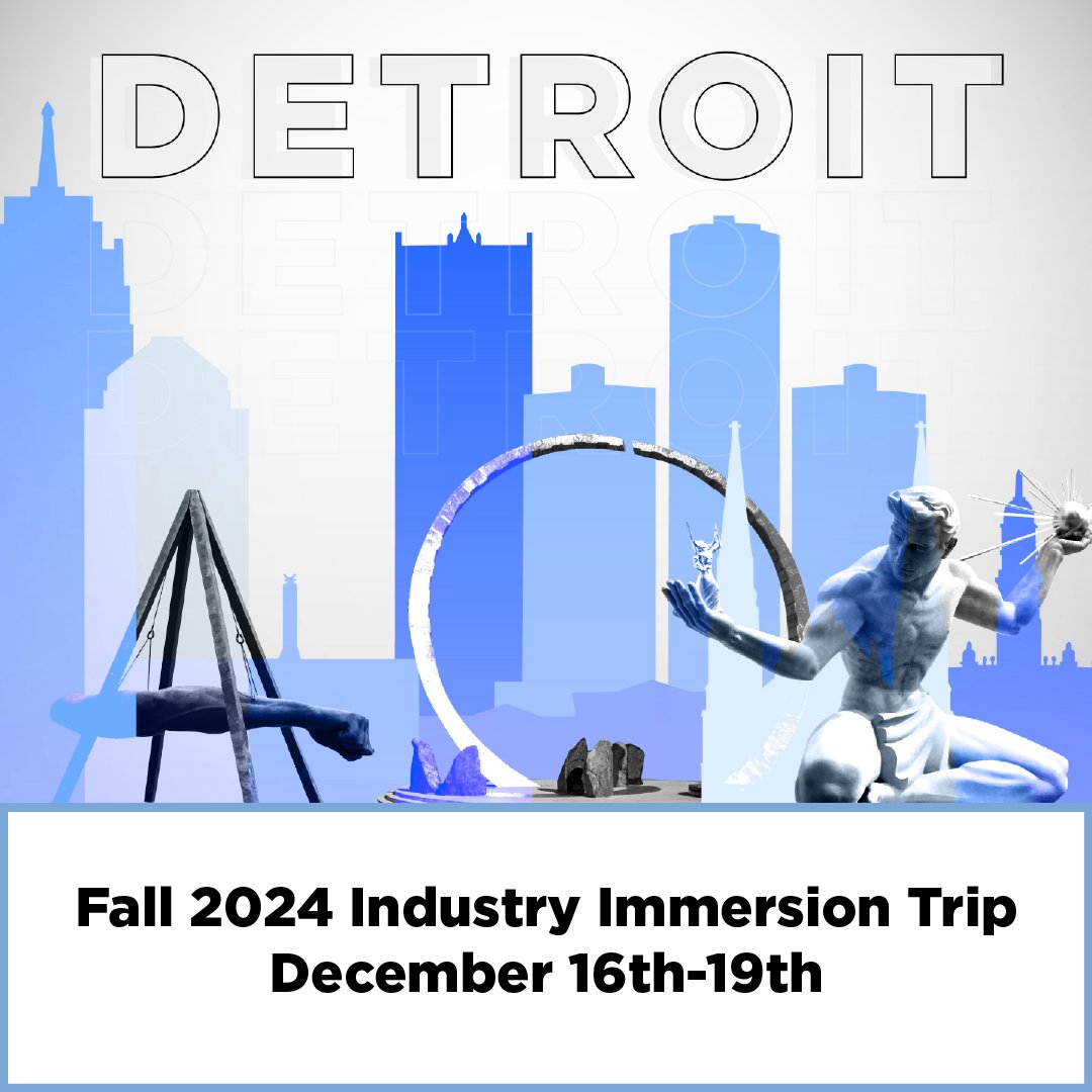 Join @MSUAdPR in the Motor City on Decemeber 16-19 for the Fall 2024 Industry Immersion Trip! #ADPR students will have the opportunity to gain an in-depth perspective of the public relations practice 🌟 📚 More details here ➡️ spr.ly/6019jOH9P 📍 @michiganstateu