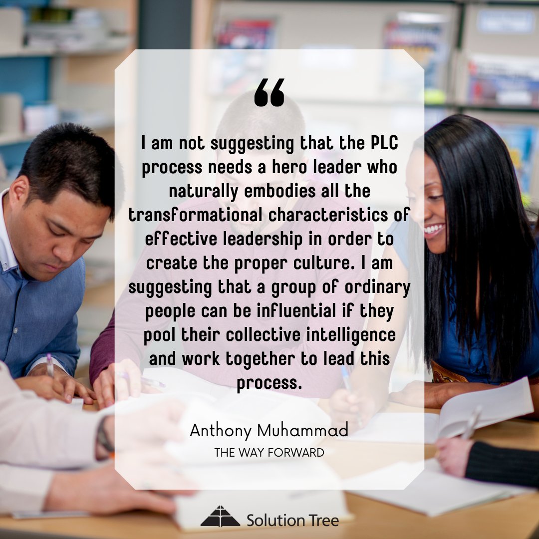 “Think of leadership not as a position but rather as a set of responsibilities to be shared collaboratively.” 🤝🙌 Get tips on #EdLeadership, #SchoolImprovement, #PLCs, and more in The Way Forward by @newfrontier21. bit.ly/3OTNp0B