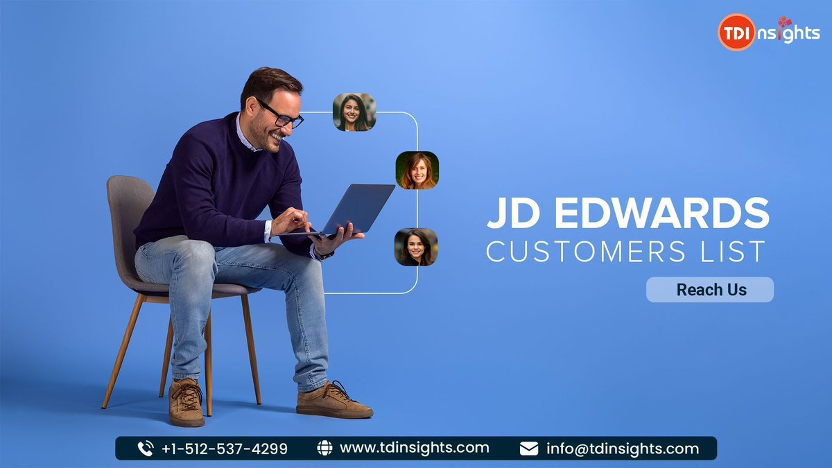 Get a targeted slice of JD Edwards customers for your campaigns

Obtain Database: tdinsights.com/jd-edwards-cus… 

#jdedwards #campaign #customers #targetaudience #clients #TDInsights