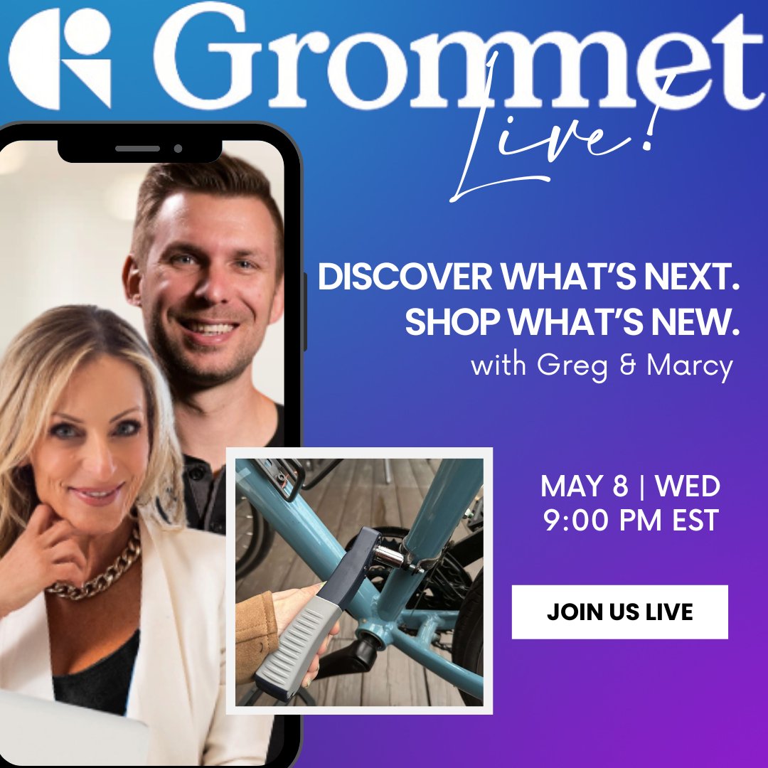 Be sure to tune in tonight ! Tune in to watch Grommet Live! #GrommetLive #Grommet #LiveShopping #LiveCommerce #LiveSelling #SocialCommerce #inventors #makers #coolinventions #liveevents #giveaways #Pakratchet#kelvintools
facebook.com/events/8619234…