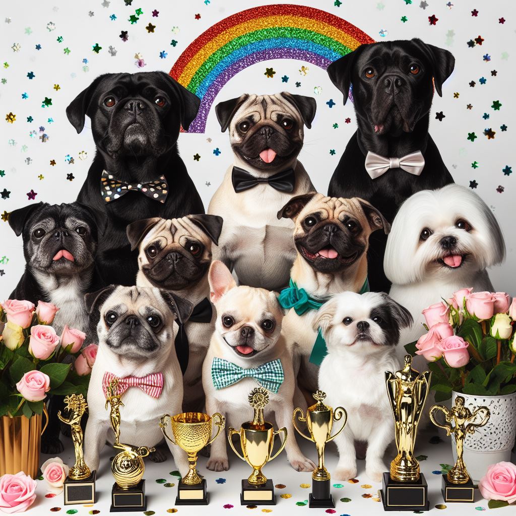 The winners of @Chichidog6 's prizes are: @DCinNE @mommasboymushu @MJOLNIRcladpug 🎉🎊 Yay, winners! Contact @chichidog6 to claim your prize! 🎊🎉 And this closes Pug Talk tonight! 🩵 It was fun socializing with everyone again this week! ✨ ✨ ✨ #PUGTALK