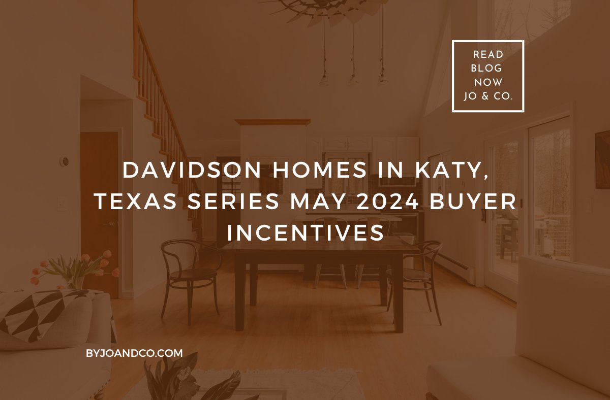 Hi friends! 👋 In our latest blog post, we're diving into the fantastic buyer incentives available for Davidson new construction homes in Katy, Texas. 🌟 Ready to find out more? Click the link to learn more! 🔗 byjoandco.com/2024/05/02/dav… #DavidsonHomes #KatyTX #Buyerincentives