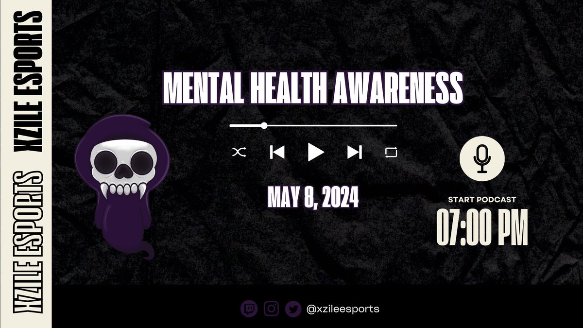 XzileEsports's tweet photo. Podcast night!!🚨Our CEO @MorbidMind_ will be chatting about Negative Self Talk and gaming tonight. She will be playing the games that help her take mental health breaks!

Tune in with the link below! https://t.co/jD90gMlDyD
