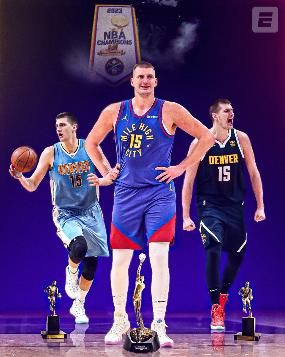 Congrats to Serbia’s very own legend, Nikola Jokic, on winning his 3rd Most Valuable Player award during the 2023-2024 #NBA season!

From the small town of Sombor, Serbia, to being underestimated when he was drafted by the @nuggets, to now being among the NBA all-time greats! 🇷🇸