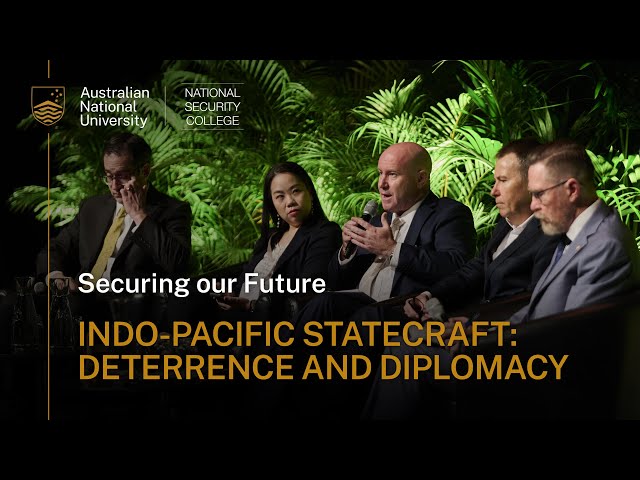 🚨 NEW VIDEO 📽️ You've heard the podcast but now you can watch the whole session from the #SecuringOurFuture conference, including Q&A🗣️ Get a deep dive on deterrence and diplomacy in the #IndoPacific with Richard Maude, Greg Moriarty, @le2huong, @RHFontaine , and…