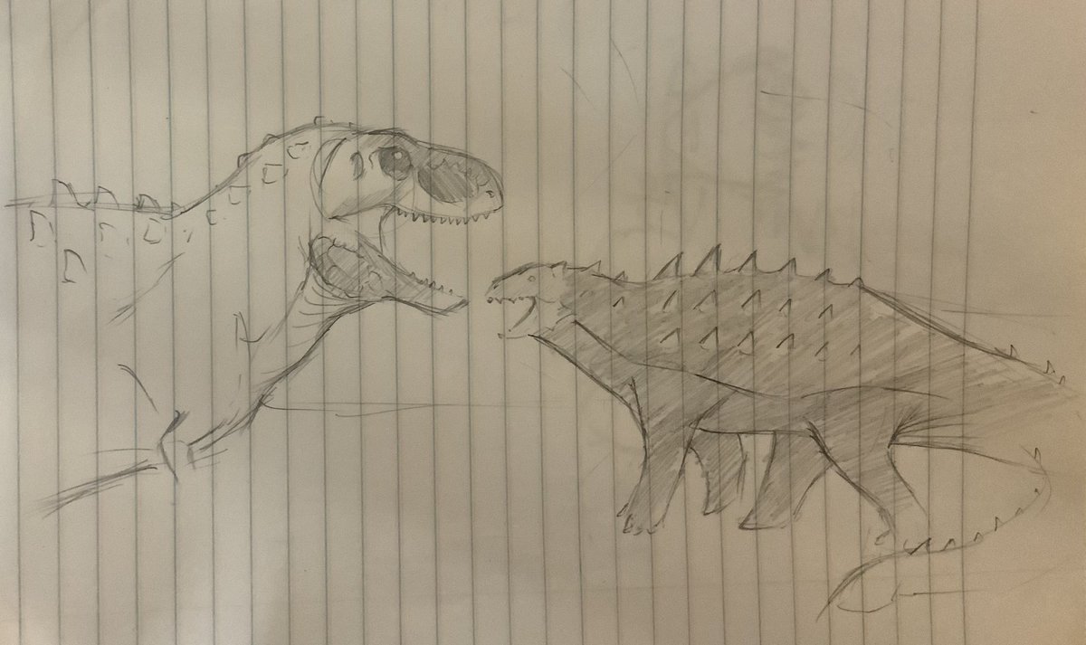 Strongest fmm uv 32 tyrannosaurus encounters an ankylosaurus