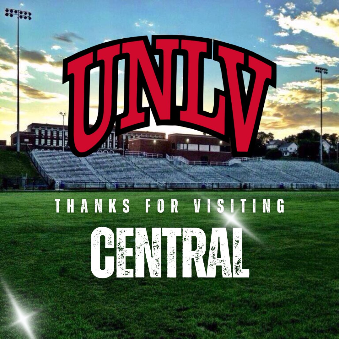 Had great conversation with @Coach_Ford from @unlvfootball thanks for recruiting Central #WeAreCentral