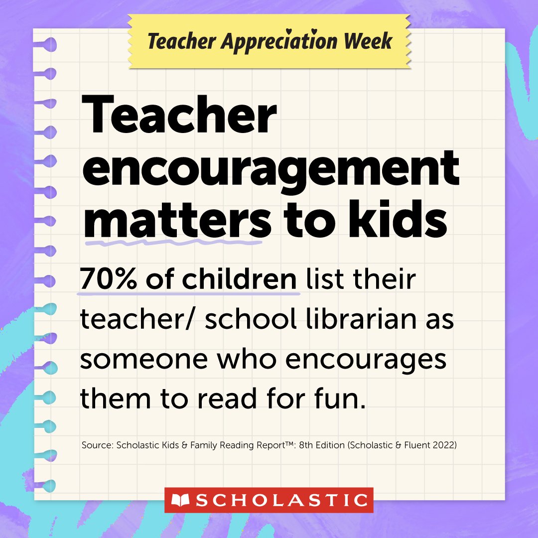 Thank you, teachers, for sharing the joy of reading with students in so many ways 📚 #TeacherAppreciationWeek #ThankATeacher