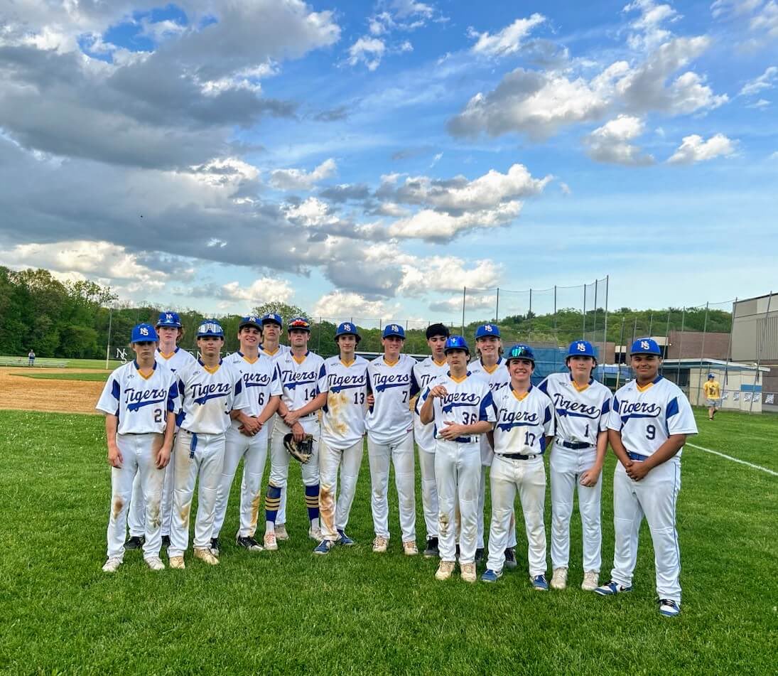 Congrats to the TIGERS! The team earned a WIN today vs Haldane! 11-5. #tigerpride 💙💛