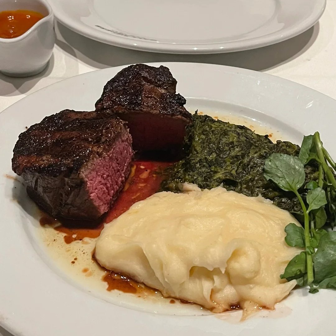 Congratulations to everyone on this century-old steakhouse
Highly recommend their lunch menu, it’s delicious and cost-effective!
Have gone back to eat here three times!