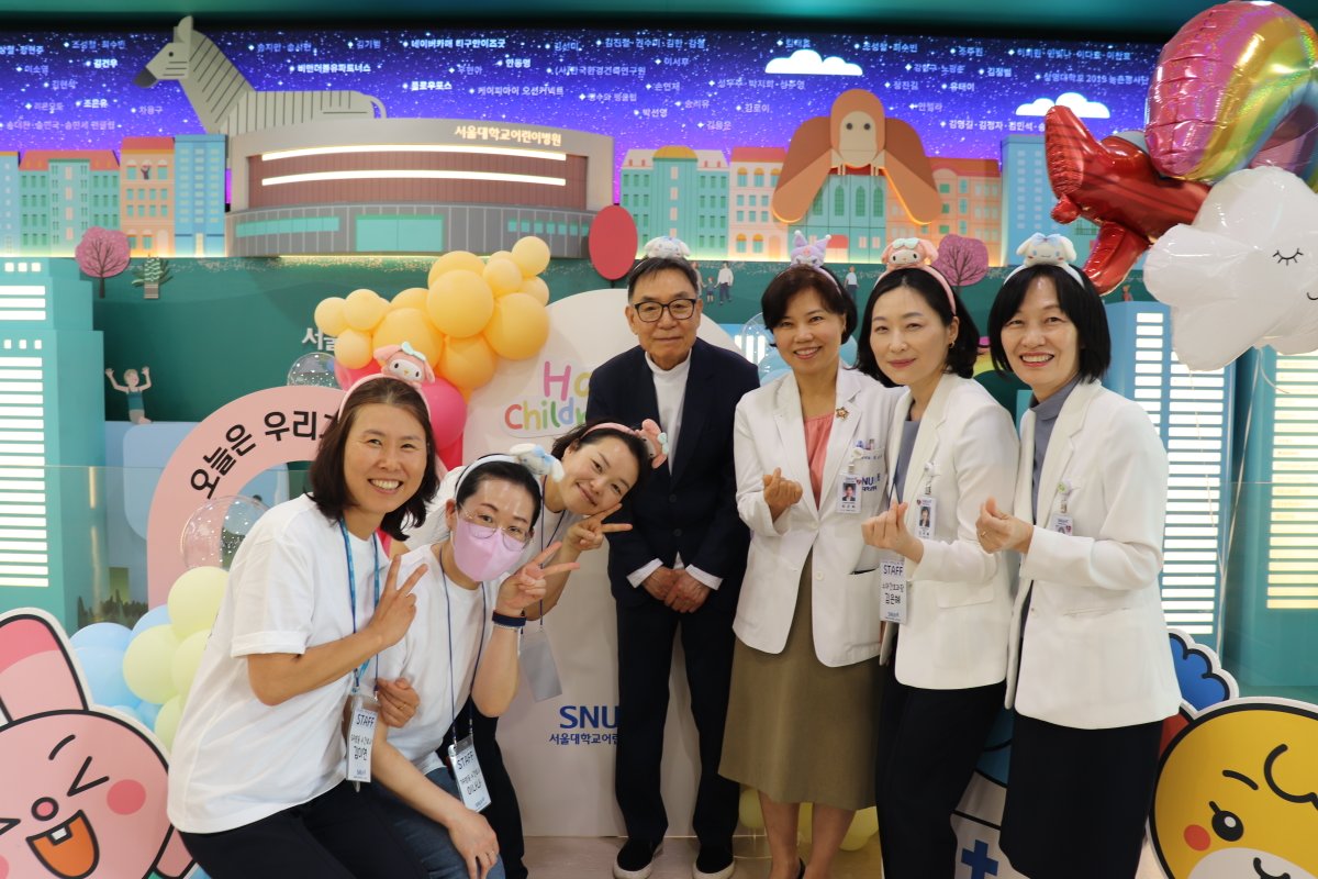 SNUH celebrated Children's Day with a special event honoring the recovery of young patients! A big thank you to everyone who sent their support! 🎉🎉