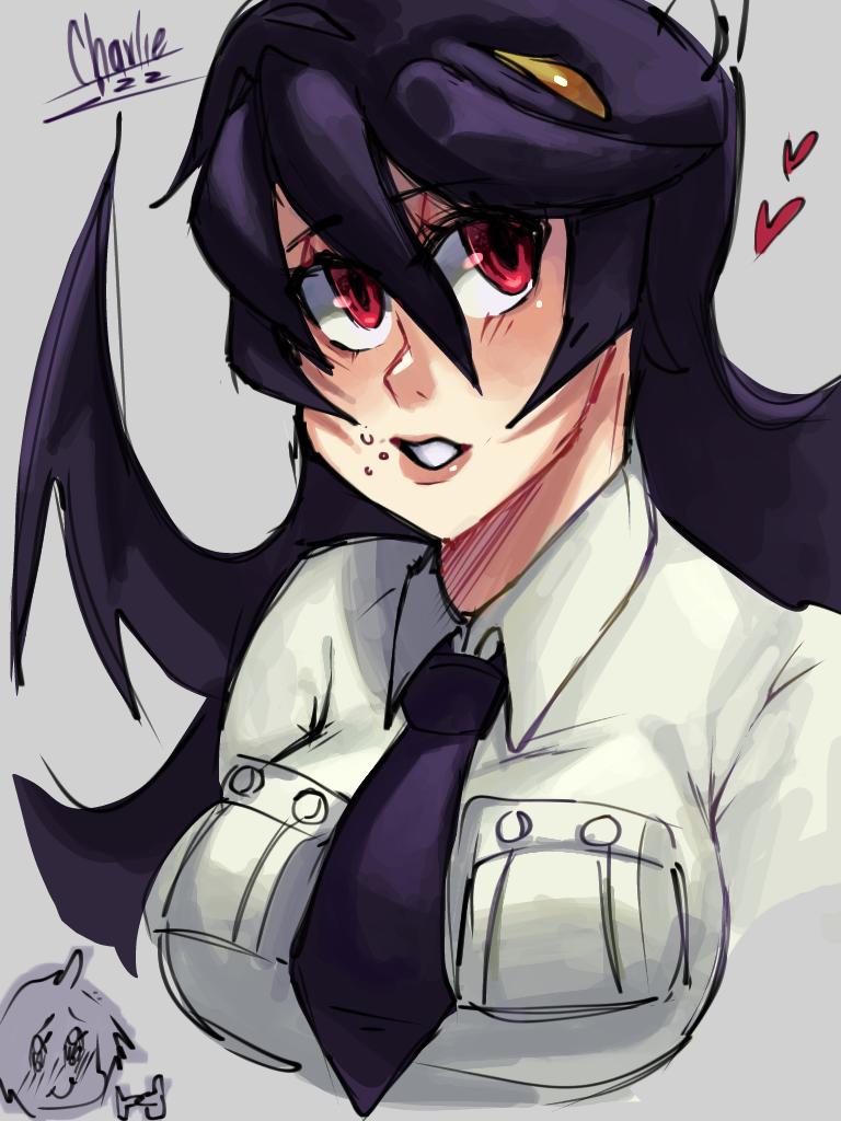 Filia!!! 💟

#Skullgirls
#digitalart 
#idk  #art