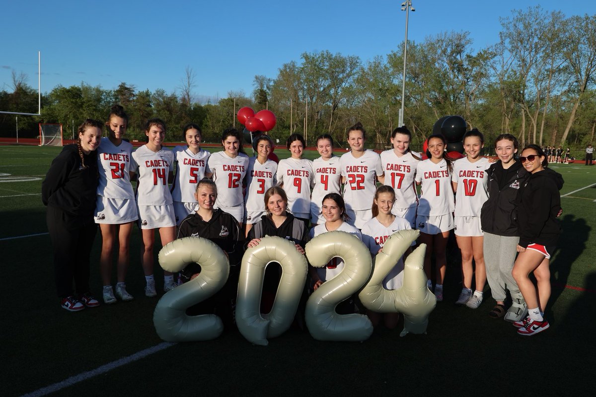 Congratulations to #Classof2024 girls lacrosse <a href="/hiltonwlacrosse/">Hiltonwlacrosse</a> senior, Eva Migitskiy! #GoCadets 🥍🍎